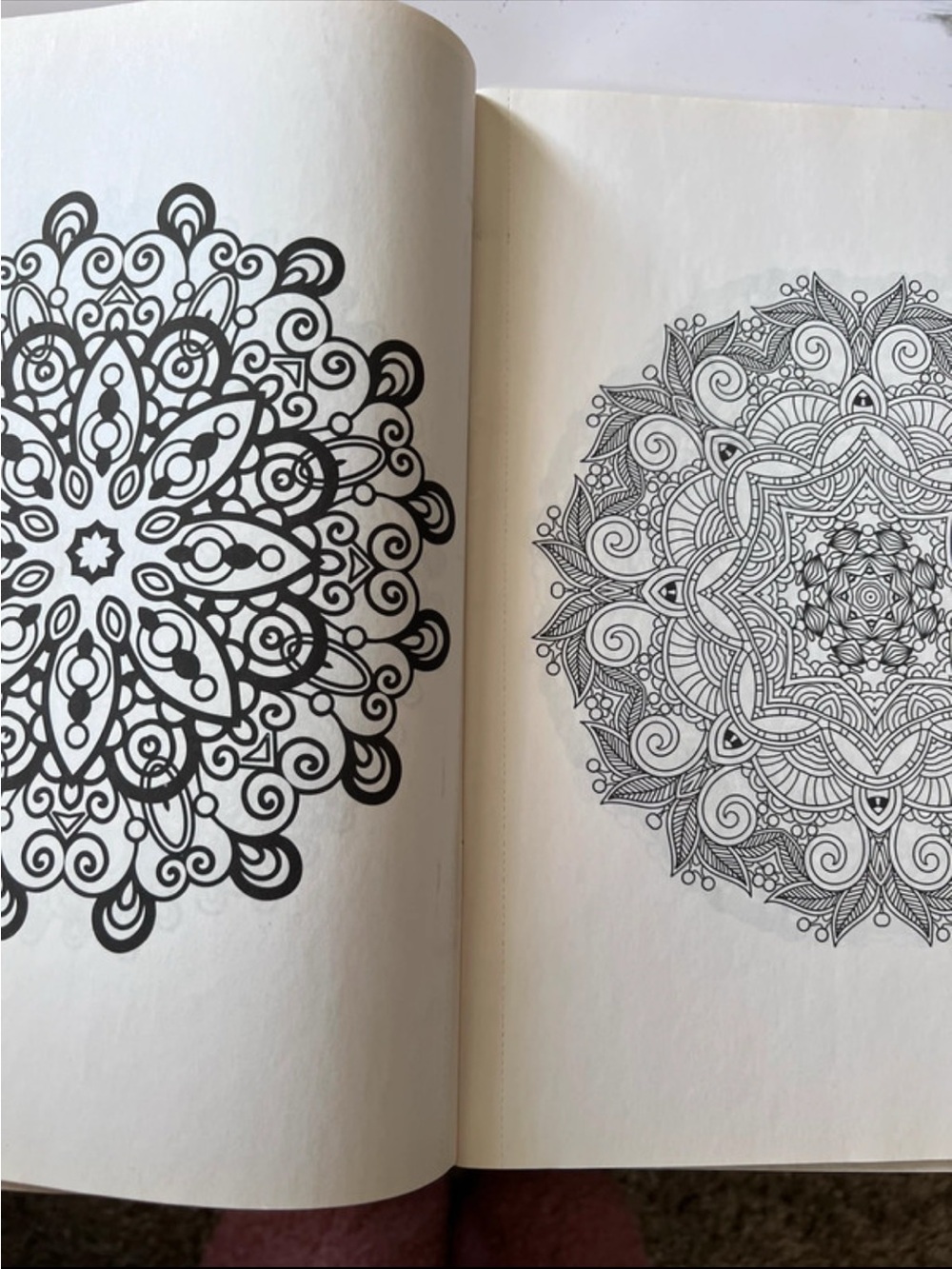 Fanciful Faces Coloring Book - Multicolor - Picture 5 of 6